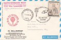 42. Ballonpost Mattsee 30.10.1969 OE-DZC Mondlandung Karte